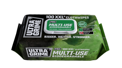 Profi čistící ubrousky ULTRAGRIME® BIO-MULTIUSE 100ks XXL