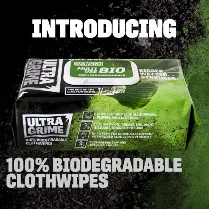 Profi čistící ubrousky ULTRAGRIME® BIO-MULTIUSE 100ks XXL - Image 2